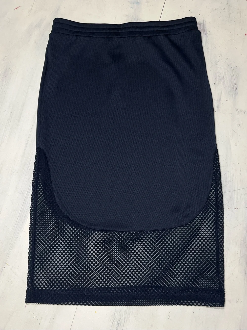 NWT Adidas Osaka Midi Skirt Sz S Navy Blue Athletic